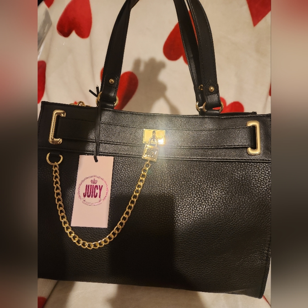 Juicy Couture Lock Satchel - Picture 4 of 8